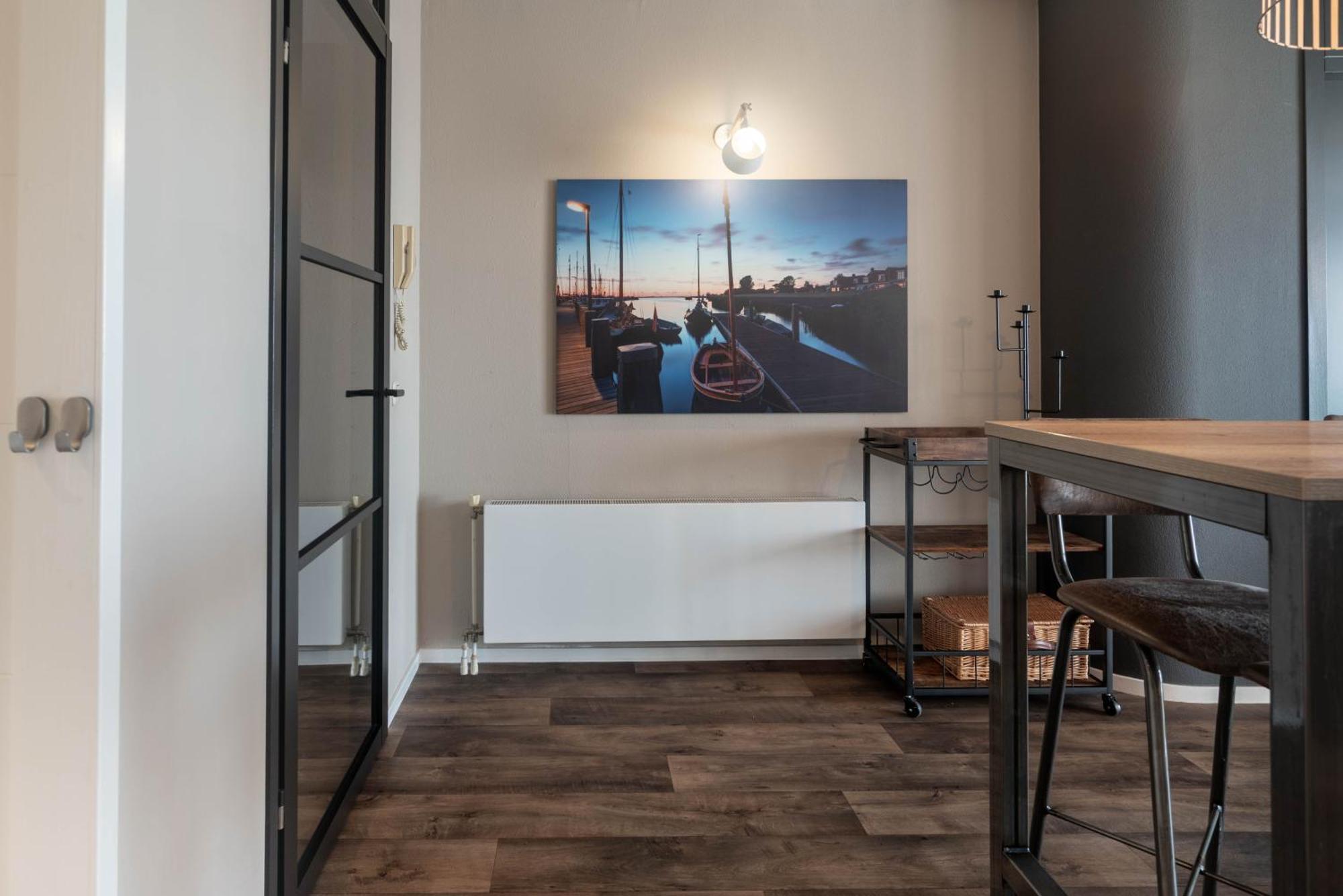 Zuiderzeestate 35, Prachtig Appartement Aan Het Ijsselmeer Makkum Esterno foto